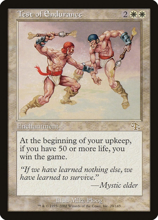 Image for Test of Endurance (29) - Magic: The Gathering