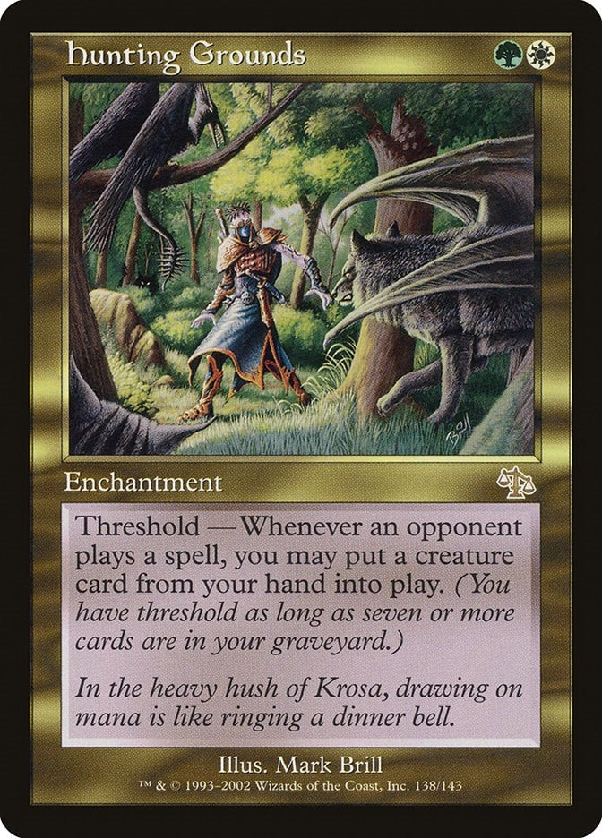 Image for Hunting Grounds (138) - Magic: The Gathering