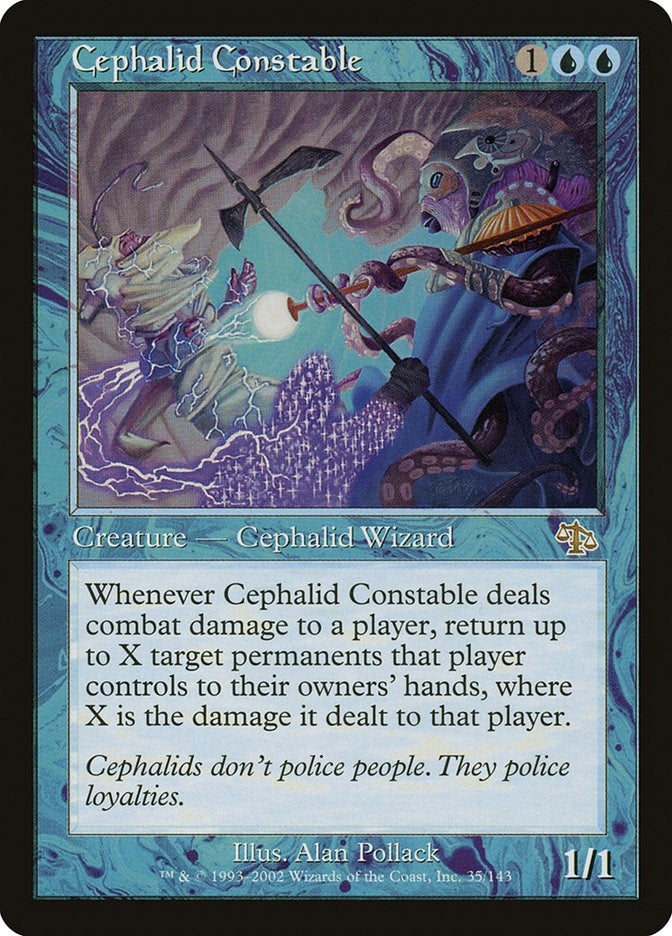 Image for Cephalid Constable (35) - Magic: The Gathering