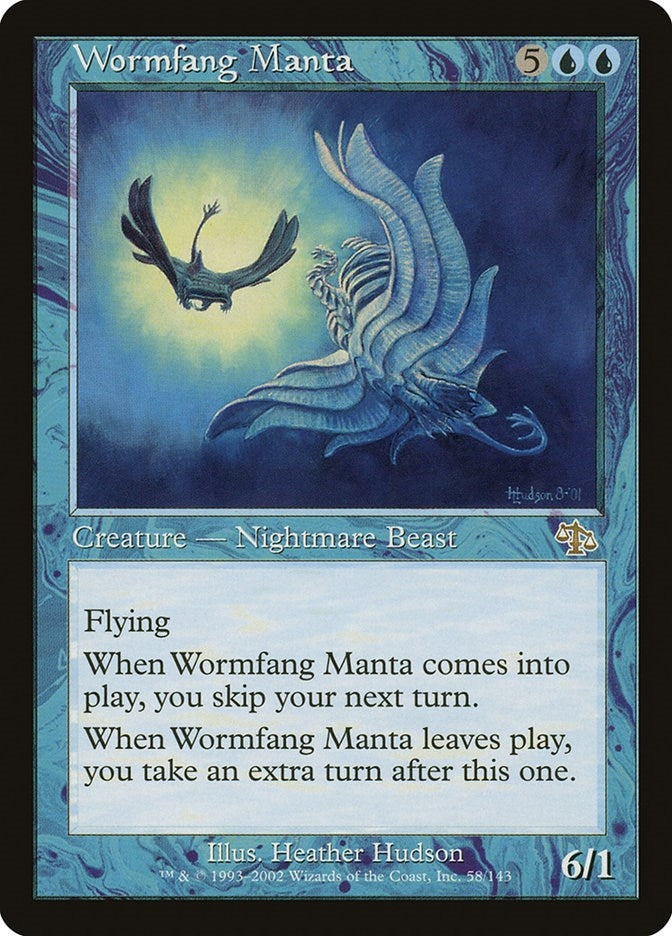 Image for Wormfang Manta (58) - Magic: The Gathering