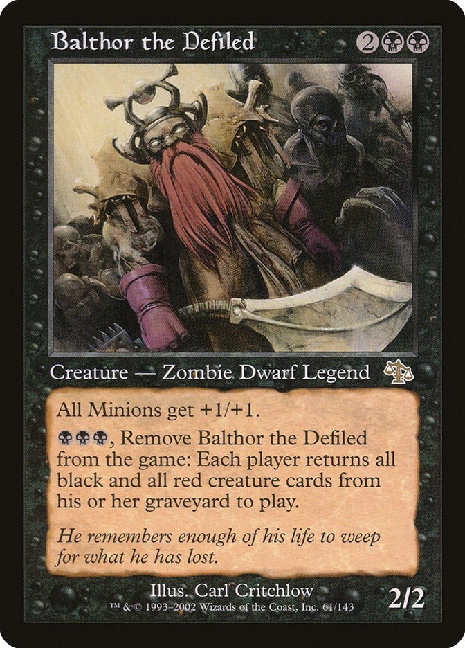 Image for Balthor the Defiled (61) - Magic: The Gathering