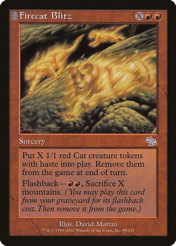 Image for Firecat Blitz (88) - Magic: The Gathering