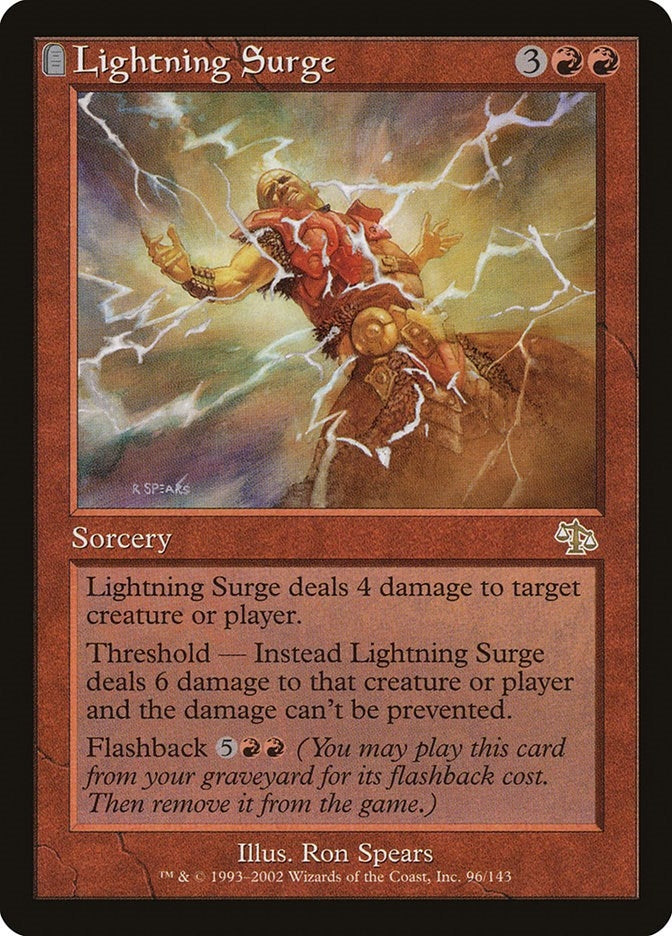 Image for Lightning Surge (96) - Magic: The Gathering