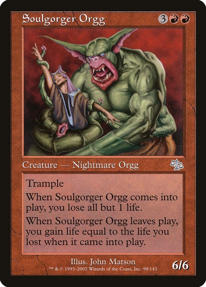 Image for Soulgorger Orgg (99) - Magic: The Gathering