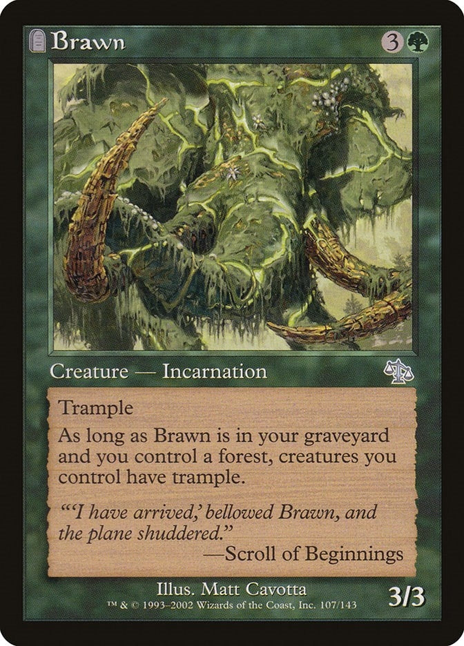 Image for Brawn (107) - Magic: The Gathering
