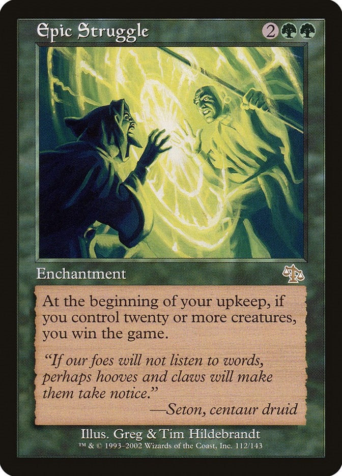 Image for Epic Struggle (112) - Magic: The Gathering