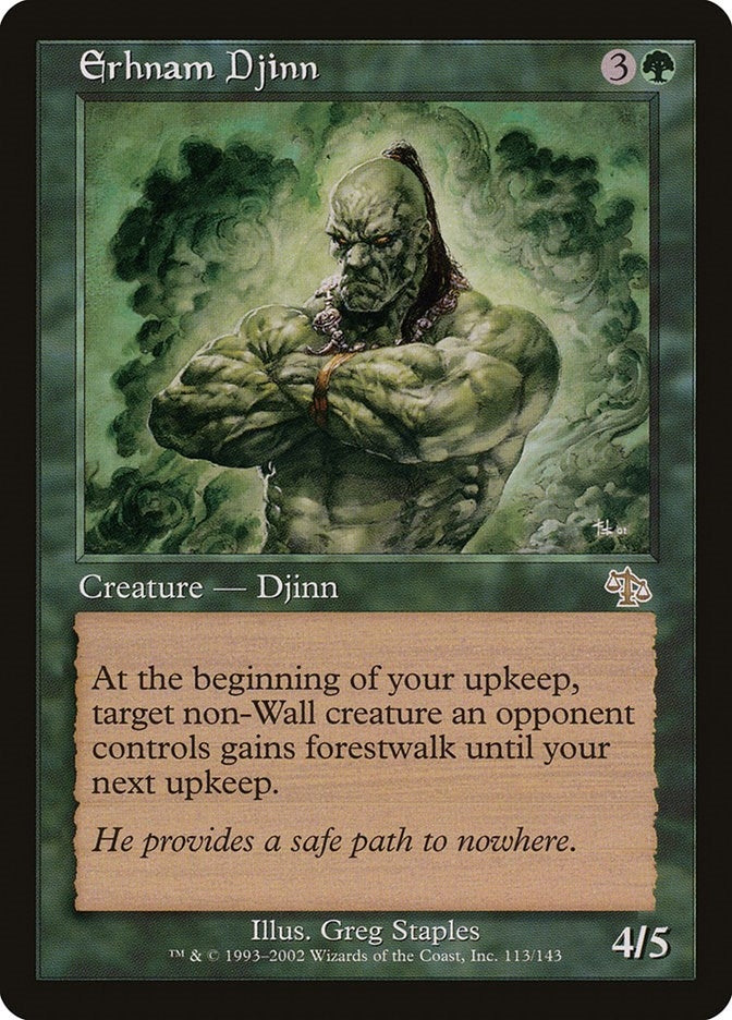 Image for Erhnam Djinn (113) - Magic: The Gathering