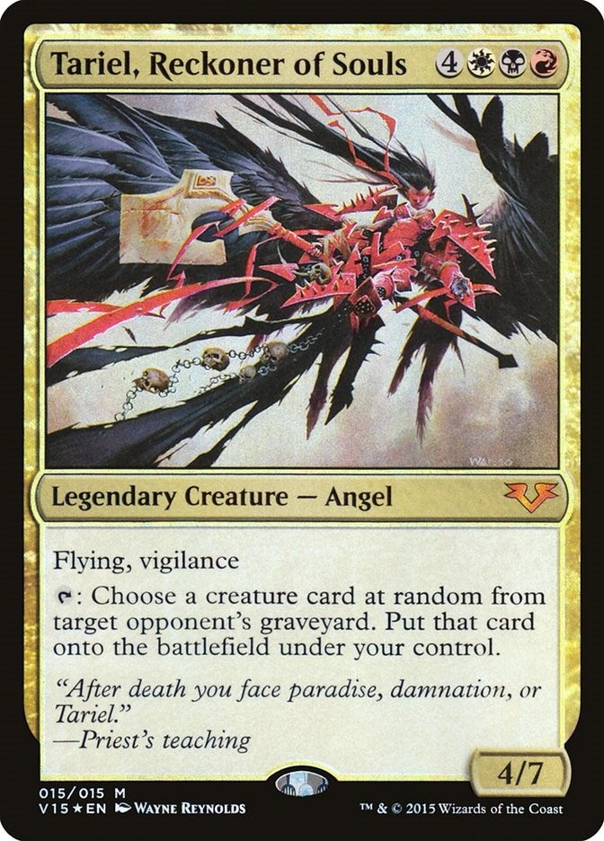 Image for Tariel, Reckoner of Souls (15) - Magic: The Gathering