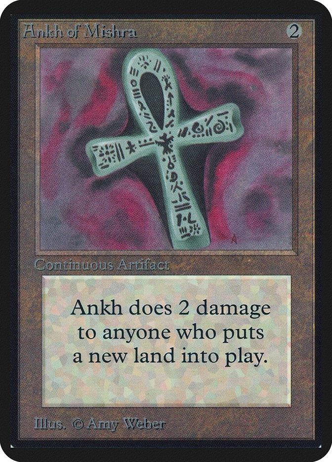 Image for Ankh of Mishra (LEA) - Magic: The Gathering