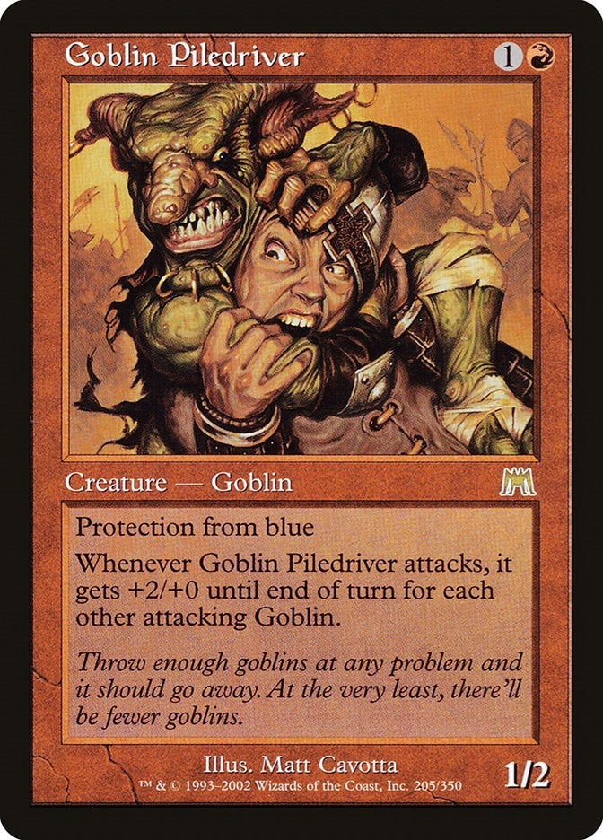 Image for Goblin Piledriver (205) - Magic: The Gathering