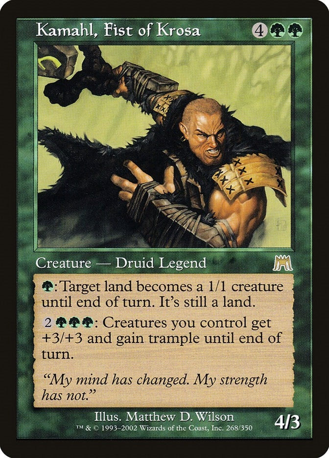Image for Kamahl, Fist of Krosa (268) - Magic: The Gathering