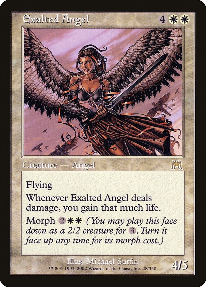 Image for Exalted Angel (28) - Magic: The Gathering