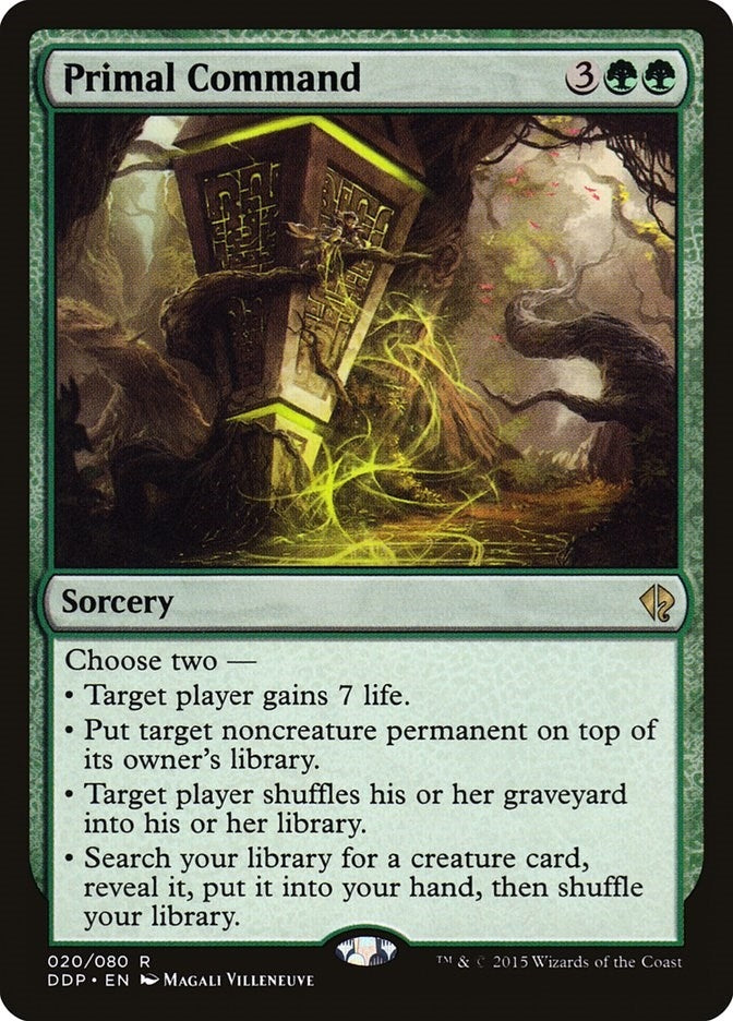 Image for Primal Command (20) - Magic: The Gathering