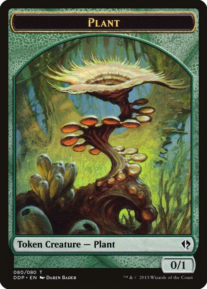 Image for Plant Token (80) - Magic: The Gathering