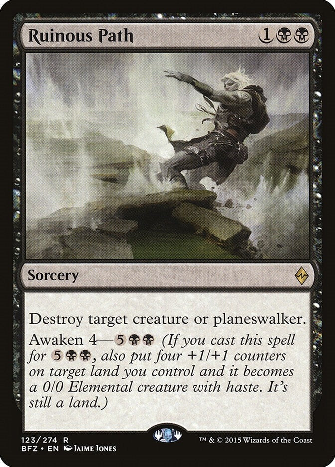 Image for Ruinous Path (123) (BFZ) - Magic: The Gathering