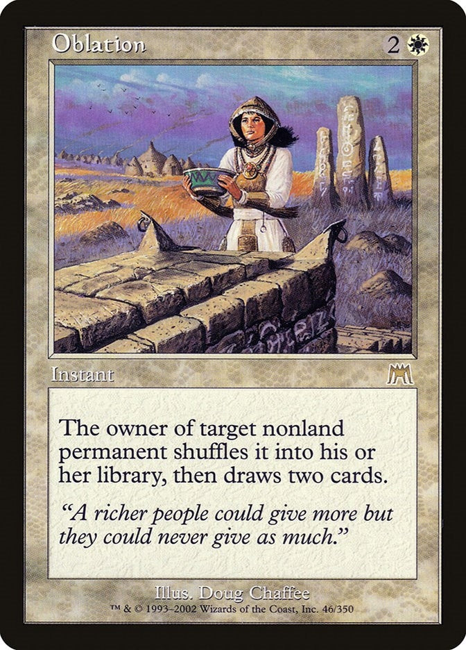 Image for Oblation (46) - Magic: The Gathering