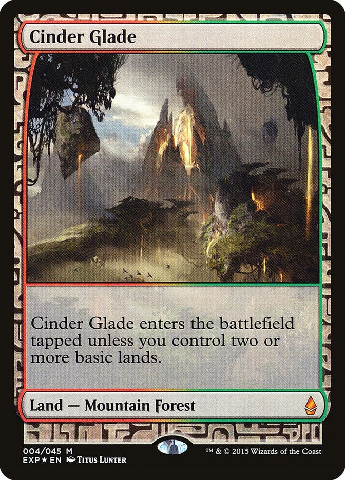 Image for Cinder Glade (4) - Magic: The Gathering