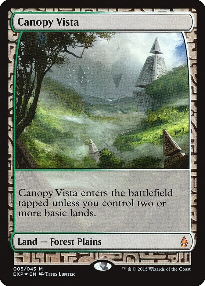 Image for Canopy Vista (5) - Magic: The Gathering