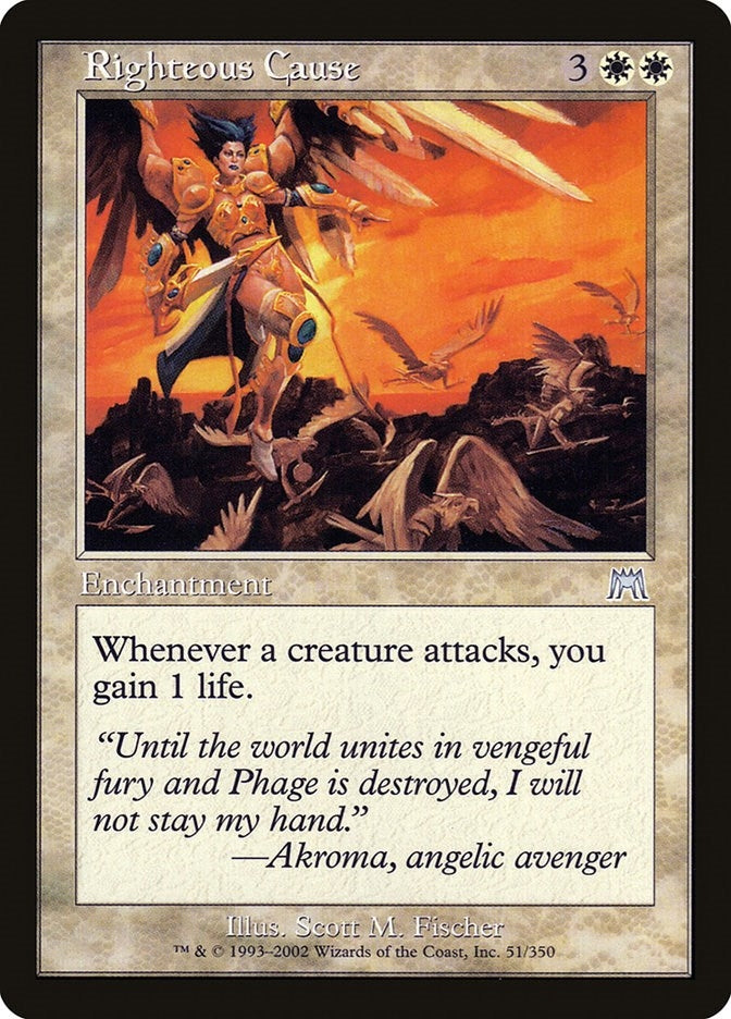 Image for Righteous Cause (51) - Magic: The Gathering