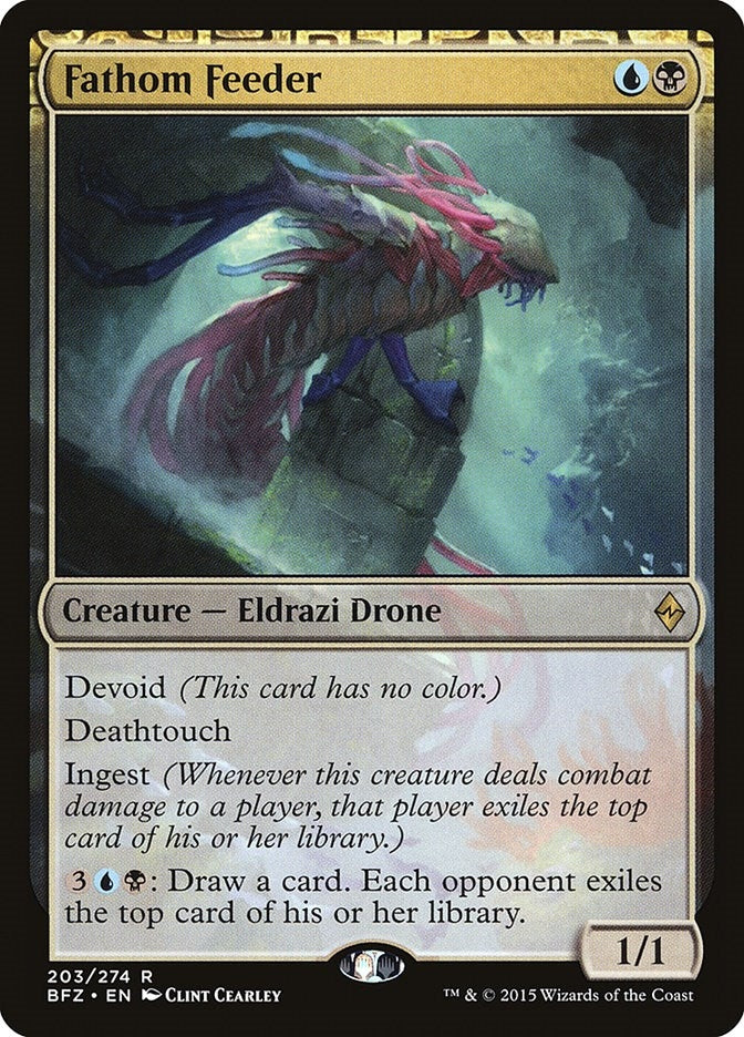 Image for Fathom Feeder (203) (BFZ) - Magic: The Gathering