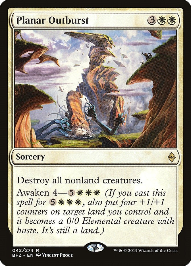Image for Planar Outburst (42) (BFZ) - Magic: The Gathering