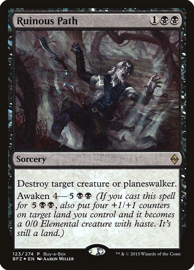 Image for Ruinous Path (123) (BABP) - Magic: The Gathering