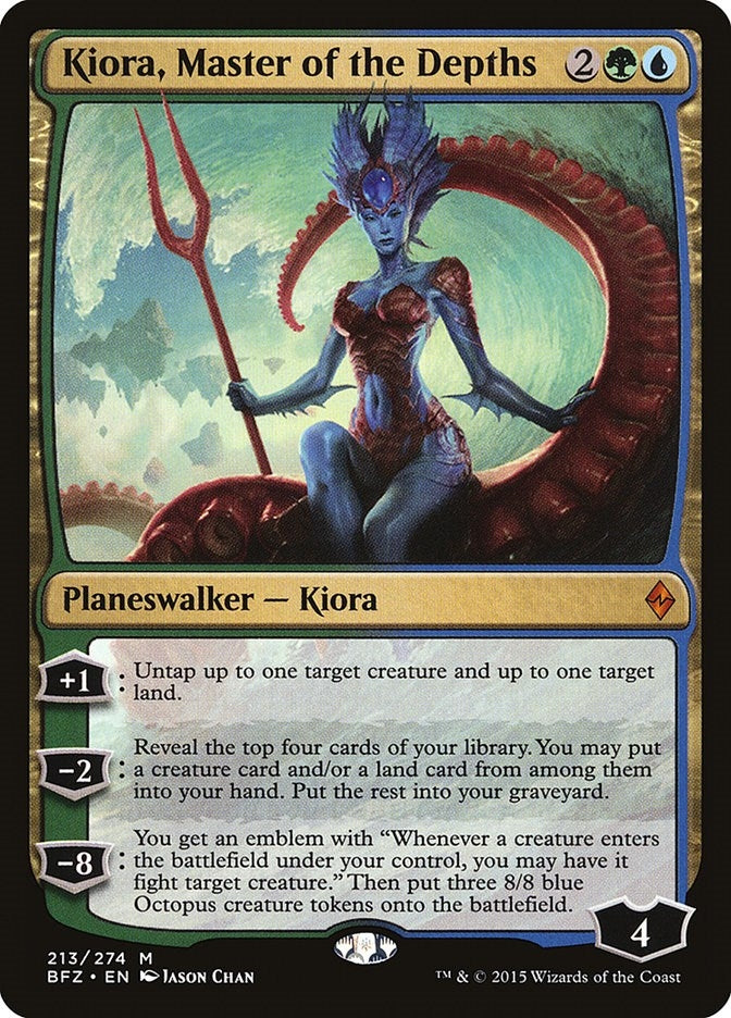 Image for Kiora, Master of the Depths (213) - Magic: The Gathering