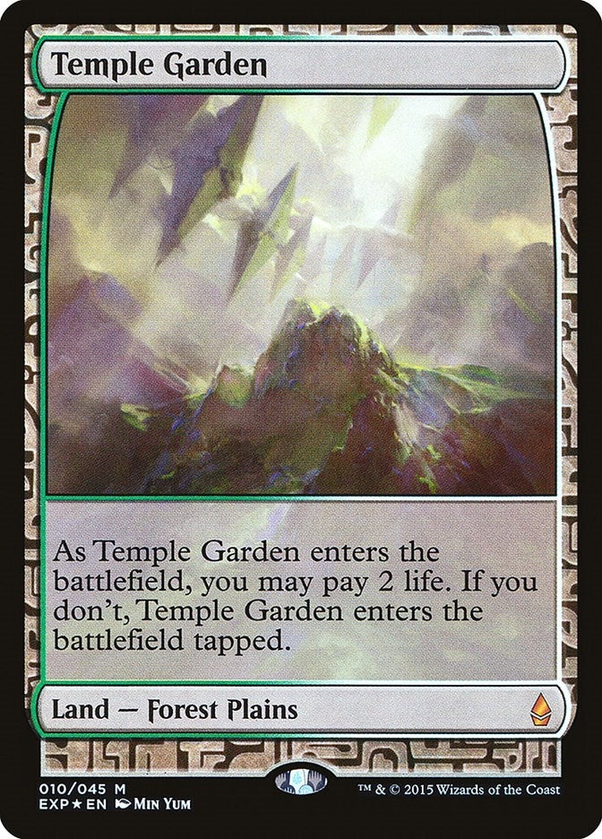 Image for Temple Garden (10) - Magic: The Gathering