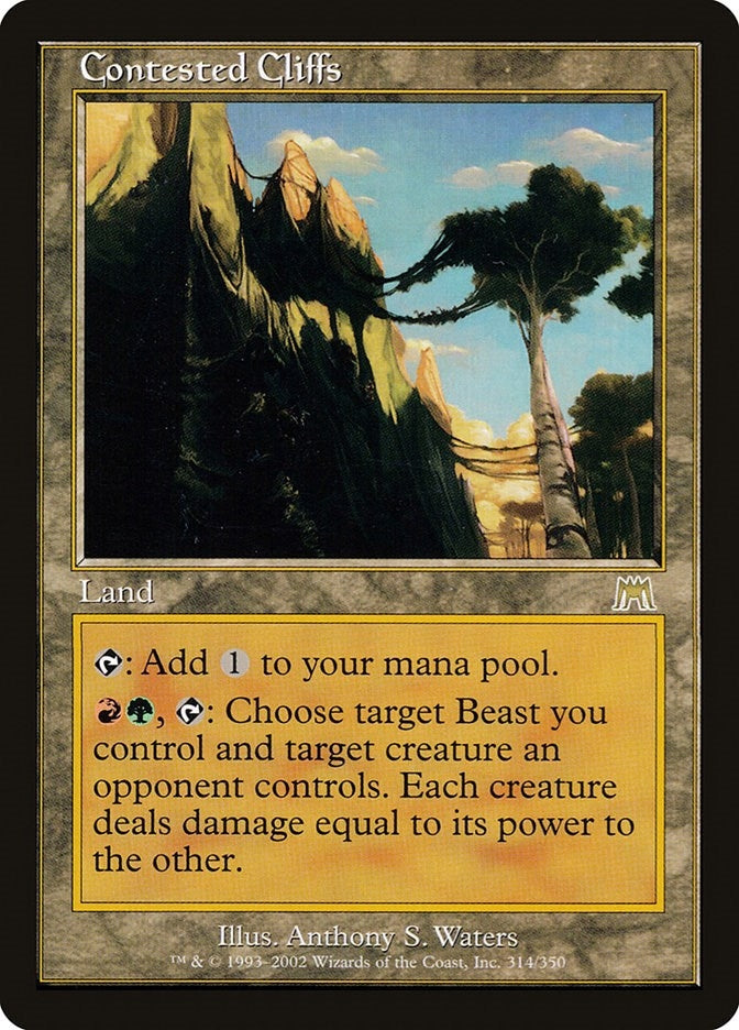 Image for Contested Cliffs (314) - Magic: The Gathering