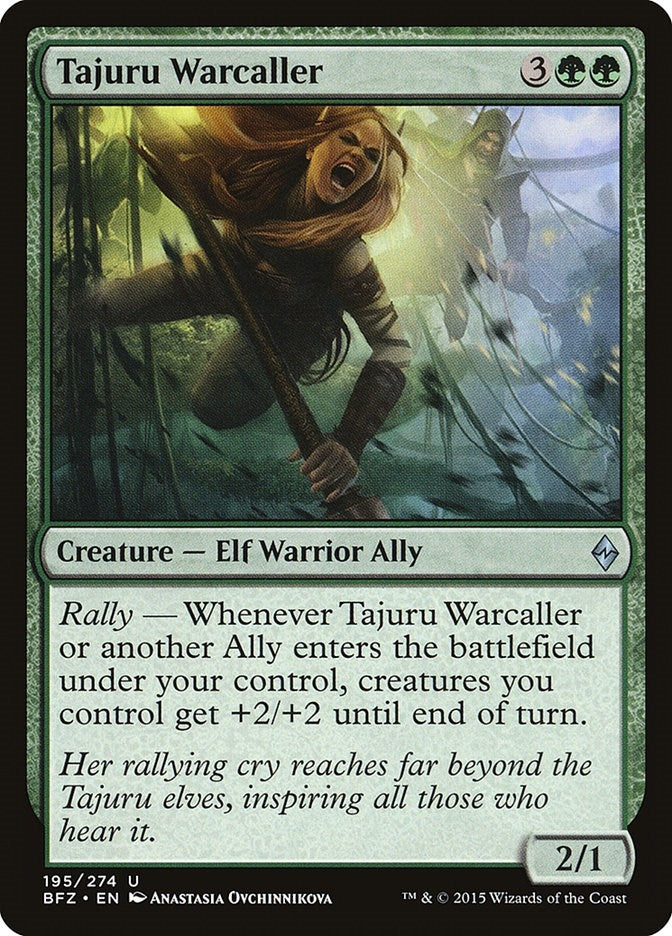 Image for Tajuru Warcaller (195) - Magic: The Gathering