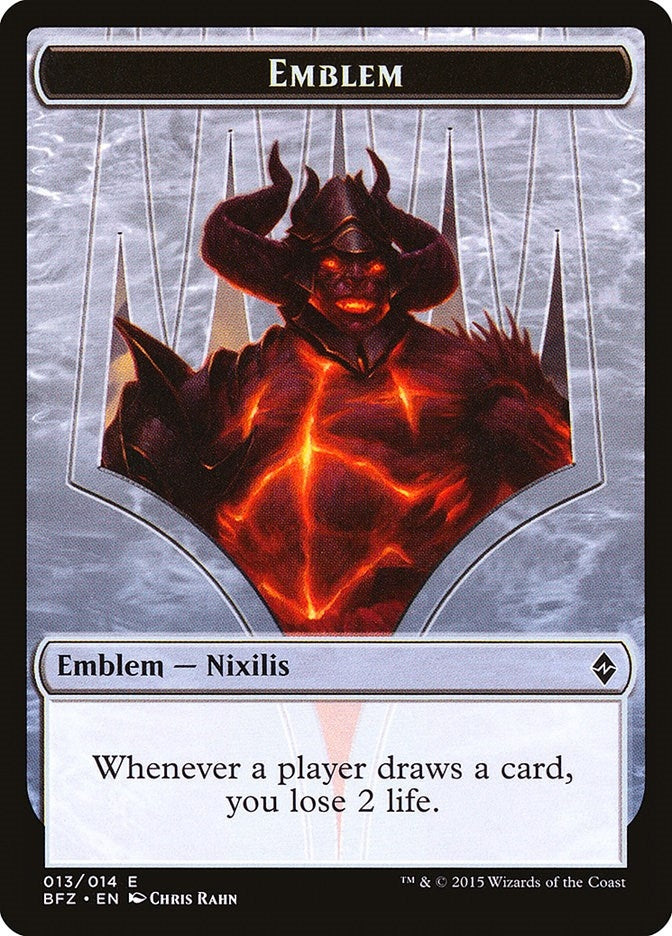 Image for Emblem - Ob Nixilis Reignited (13) (BFZ) - Magic: The Gathering