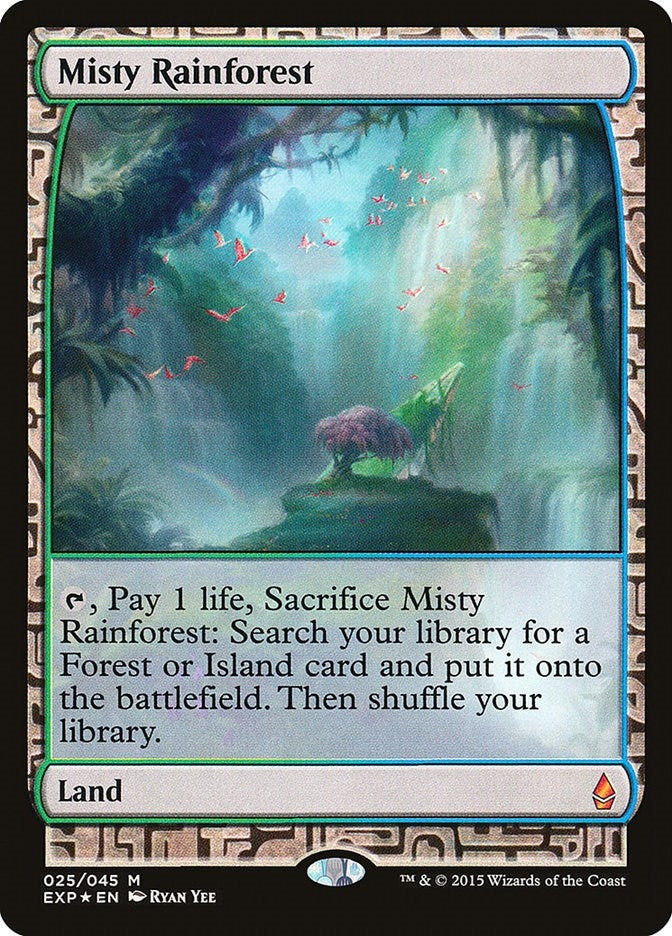 Image for Misty Rainforest (25) - Magic: The Gathering