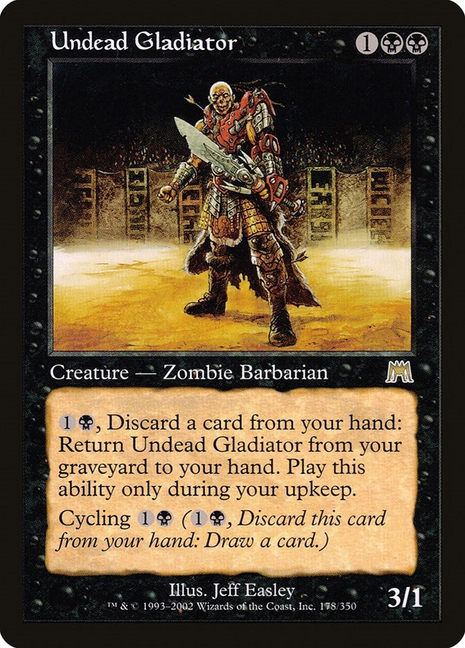 Image for Undead Gladiator (178) - Magic: The Gathering