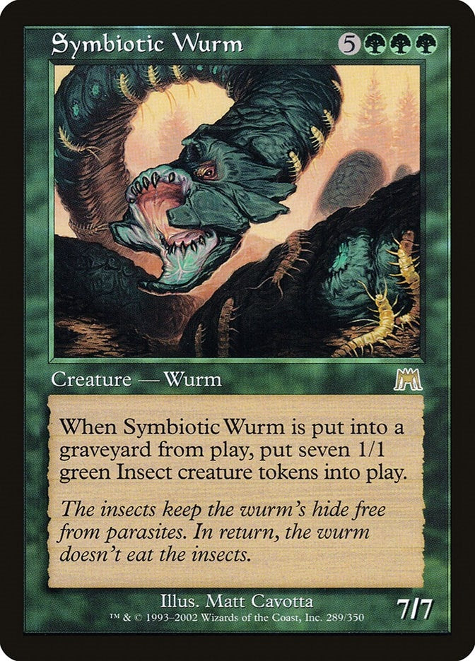 Image for Symbiotic Wurm (289) - Magic: The Gathering