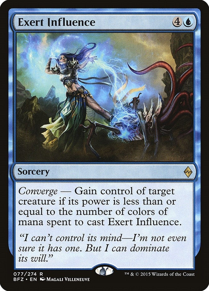 Image for Exert Influence (77) (BFZ) - Magic: The Gathering
