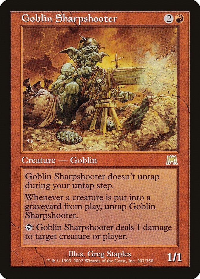 Image for Goblin Sharpshooter (207) - Magic: The Gathering