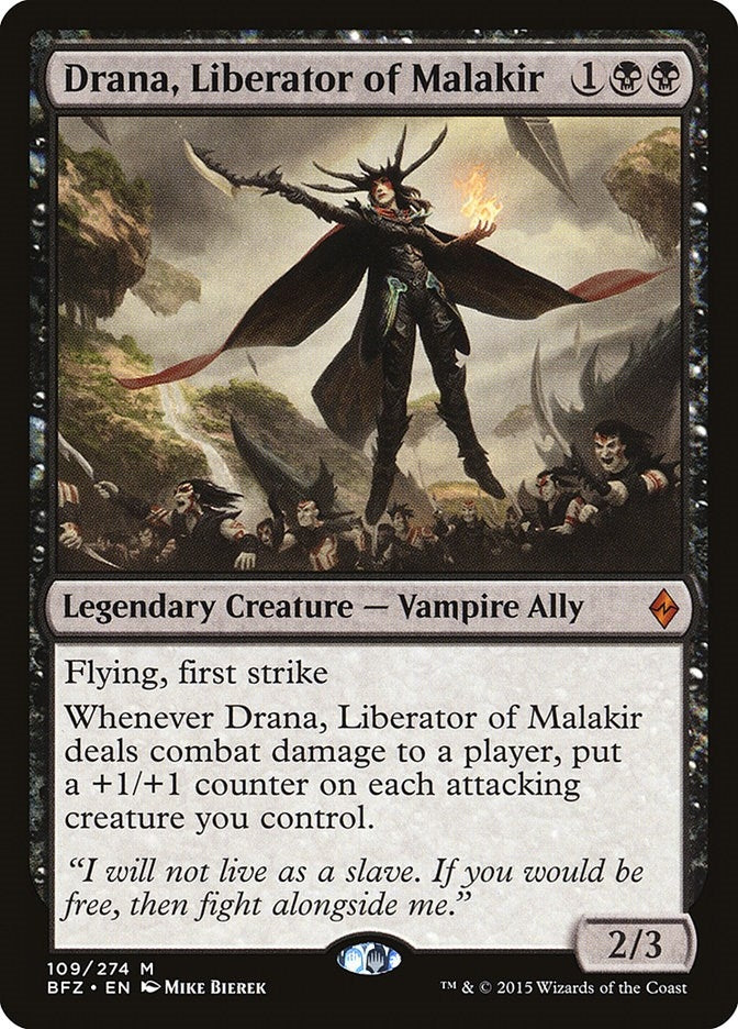 Image for Drana, Liberator of Malakir (109) - Magic: The Gathering