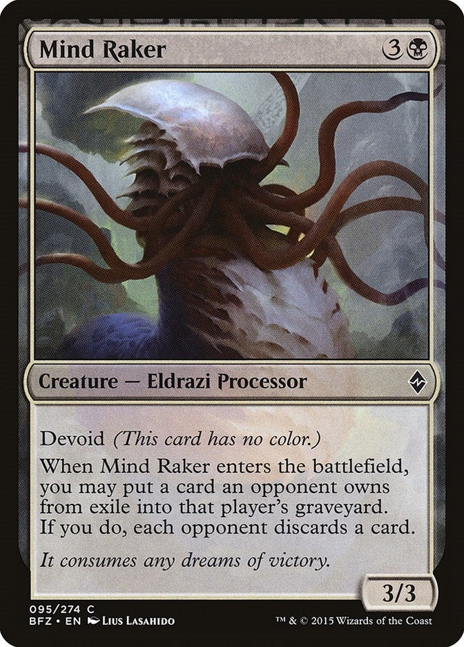 Image for Mind Raker (95) (BFZ) - Magic: The Gathering