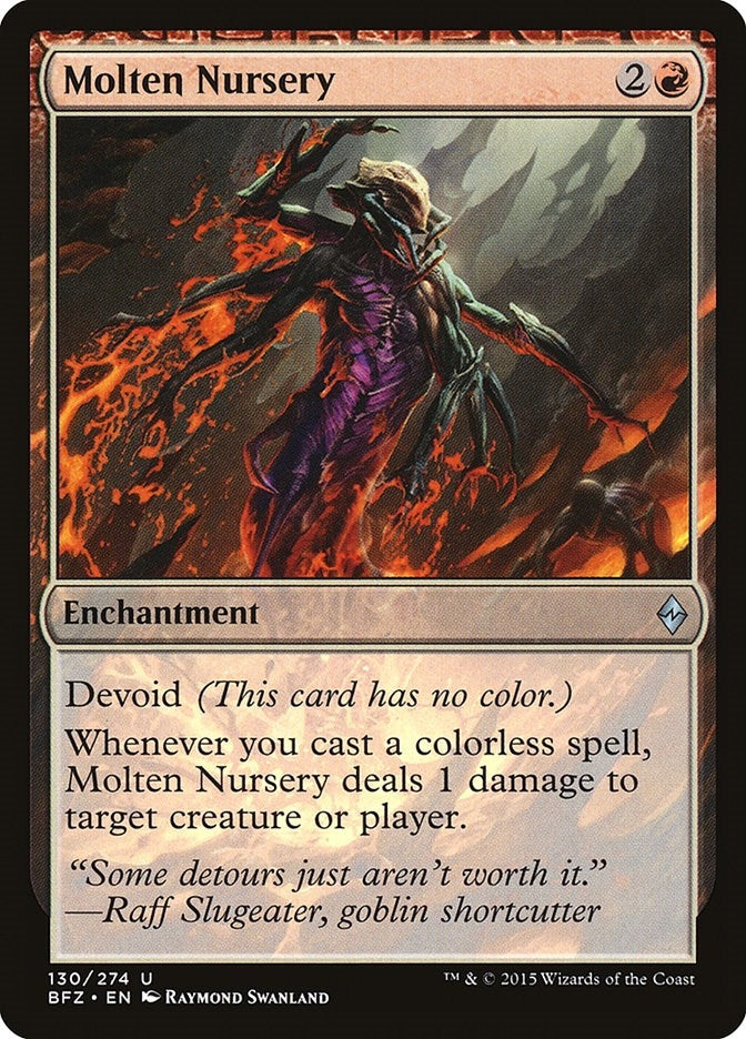 Image for Molten Nursery (130) (BFZ) - Magic: The Gathering