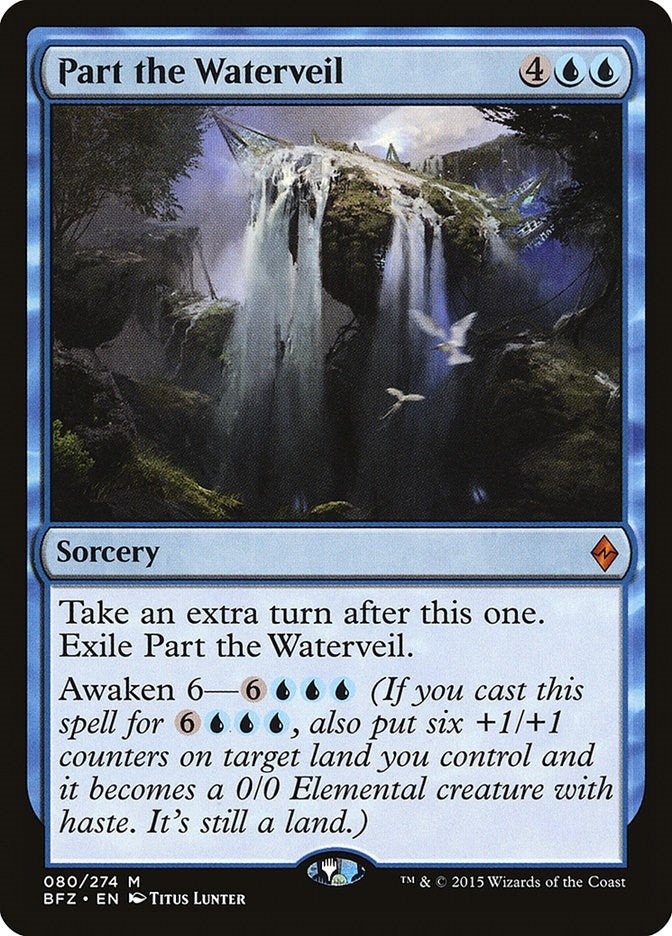 Image for Part the Waterveil (80) (BFZ) - Magic: The Gathering
