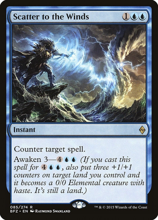 Image for Scatter to the Winds (85) (BFZ) - Magic: The Gathering