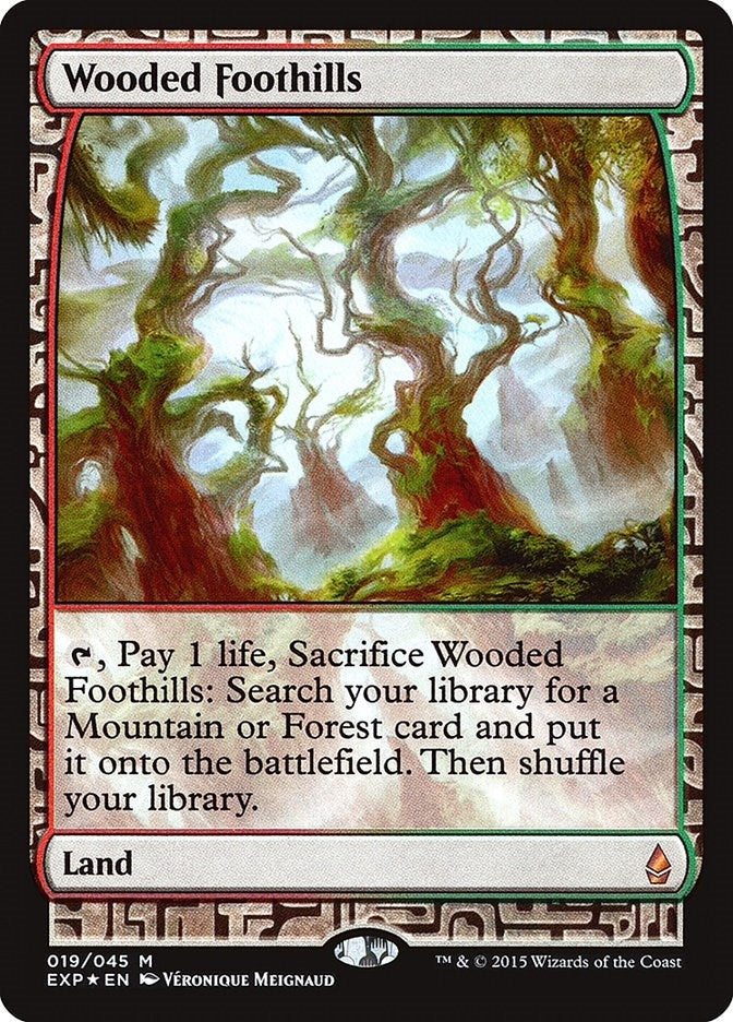 Image for Wooded Foothills (19) - Magic: The Gathering