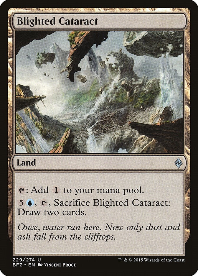 Image for Blighted Cataract (229) (BFZ) - Magic: The Gathering