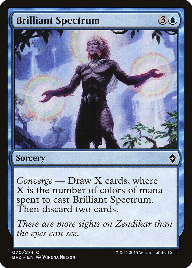 Image for Brilliant Spectrum (70) (BFZ) - Magic: The Gathering
