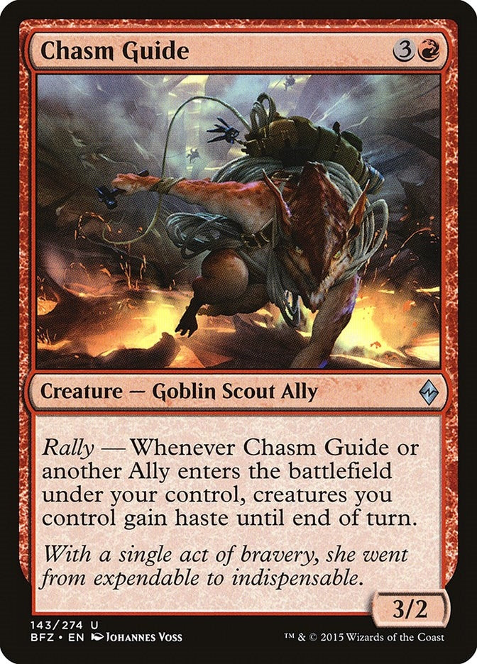 Image for Chasm Guide (143) (BFZ) - Magic: The Gathering