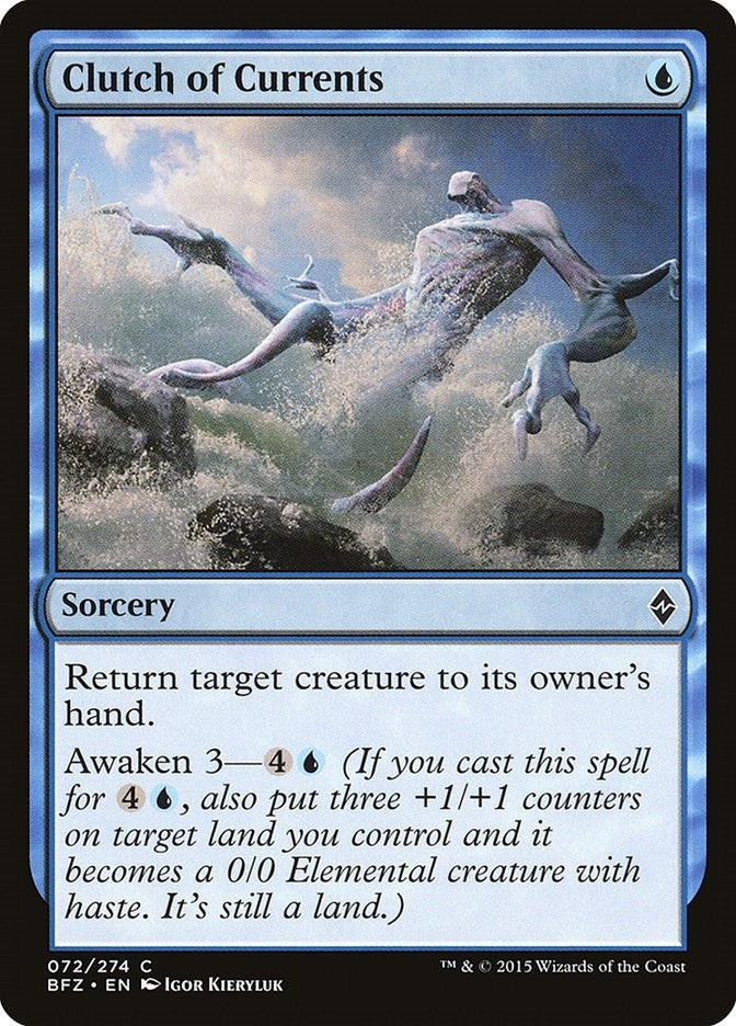 Image for Clutch of Currents (72) (BFZ) - Magic: The Gathering