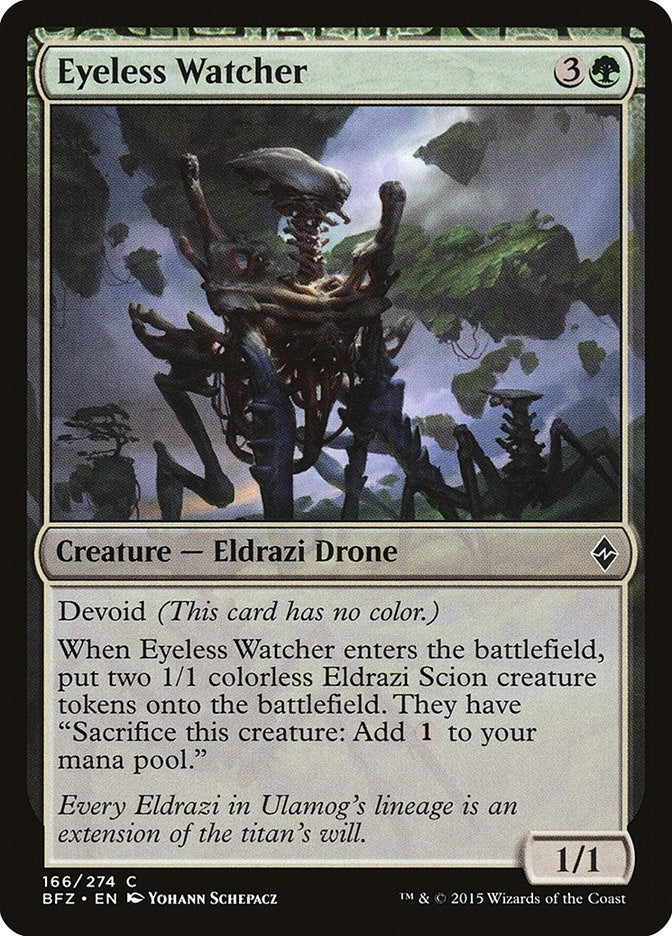Image for Eyeless Watcher (166) - Magic: The Gathering