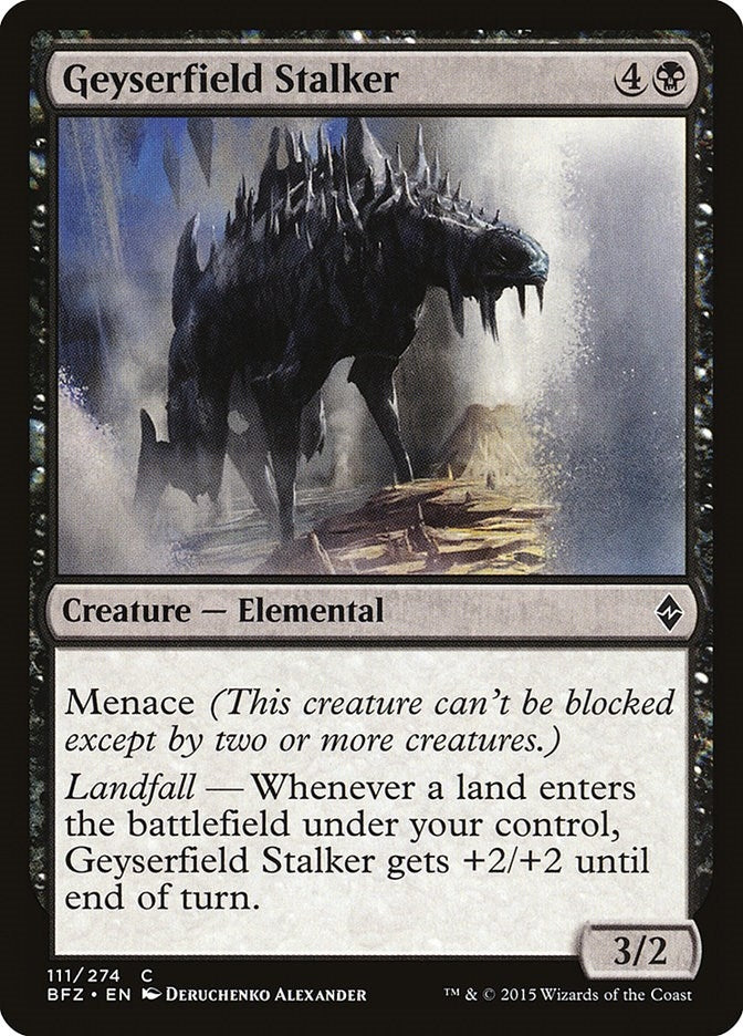 Image for Geyserfield Stalker (111) (BFZ) - Magic: The Gathering