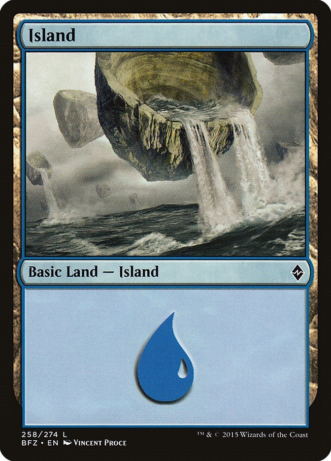 Image for Island (258) (258) (BFZ) - Magic: The Gathering