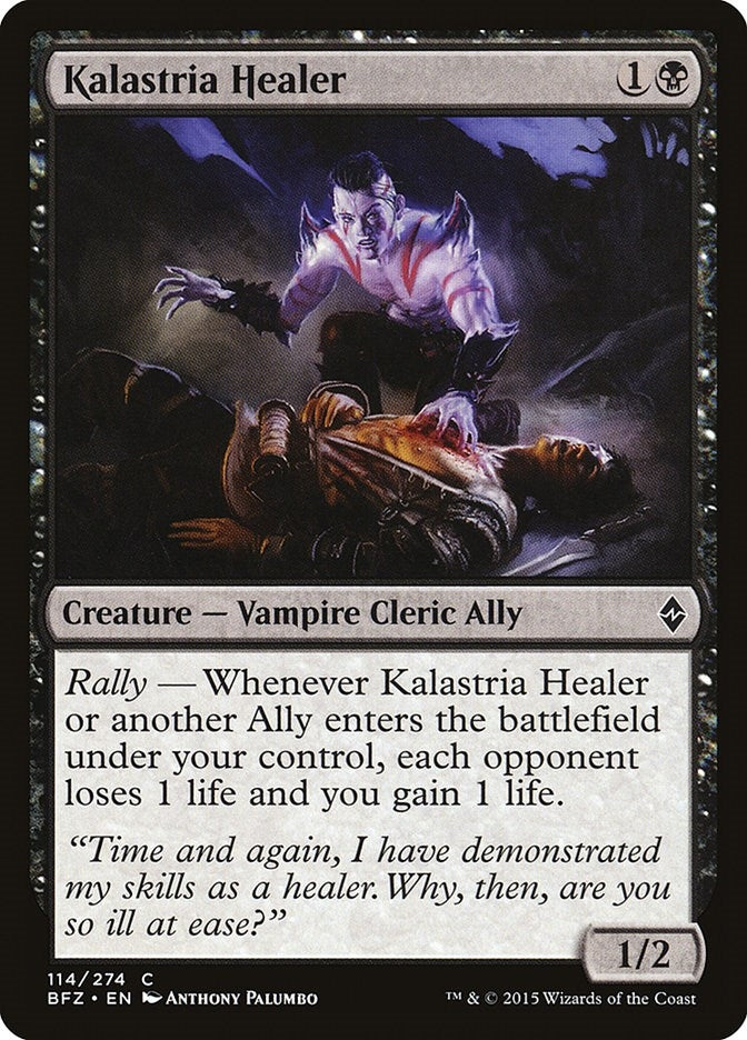 Image for Kalastria Healer (114) (BFZ) - Magic: The Gathering